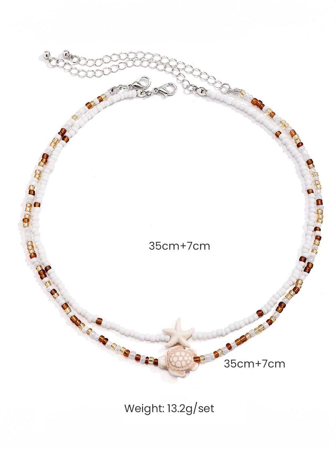 Beach Starfish Shell Necklace Jasmine's Boutique Australia
