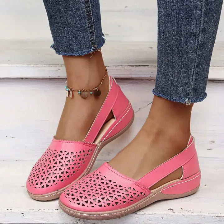 Breezy Comfort Cutout Flats Jasmine's Boutique Australia