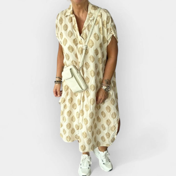 Airy Summer Dress with V-Neck Jasmine's Boutique Australia