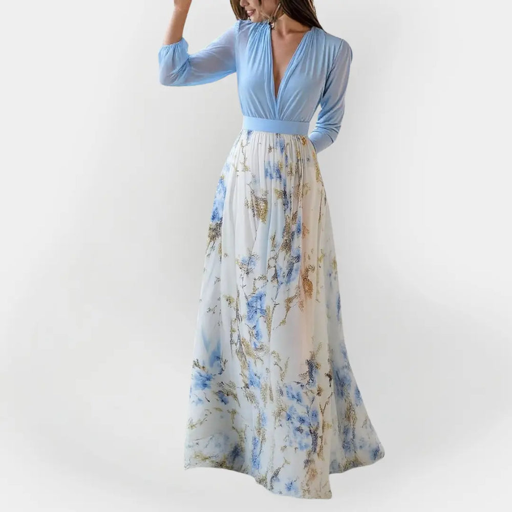 Maxi Dress with Floral Design Jasmine's Boutique Australia