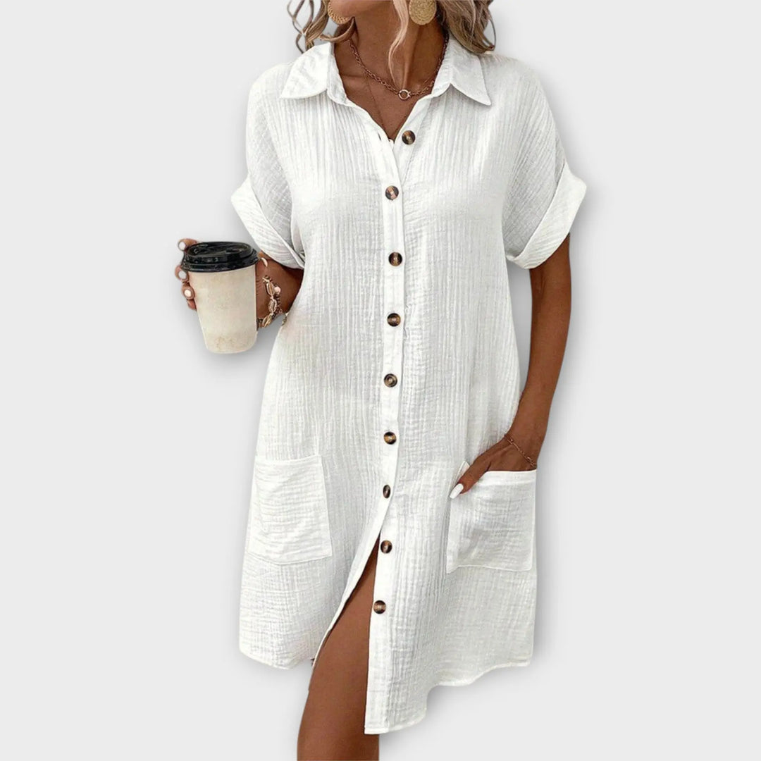 Summer Shirt Dress Jasmine's Boutique Australia