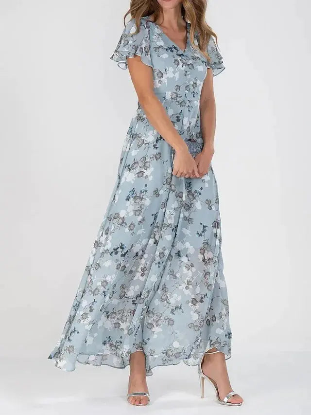 Romantic Breeze Floral Gown Jasmine's Boutique Australia