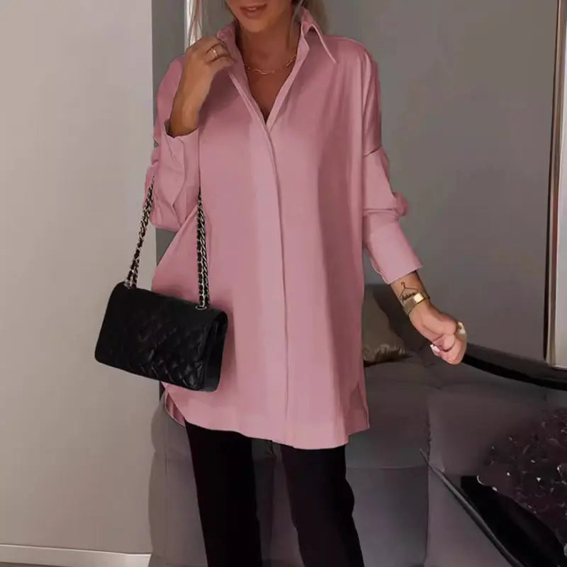 ChicFlow Oversized Long Shirt Jasmine's Boutique Australia