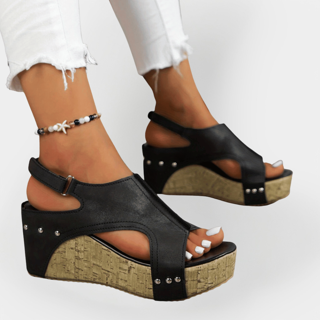 Orthopedic Leather Platforms Liora Lane Boutique