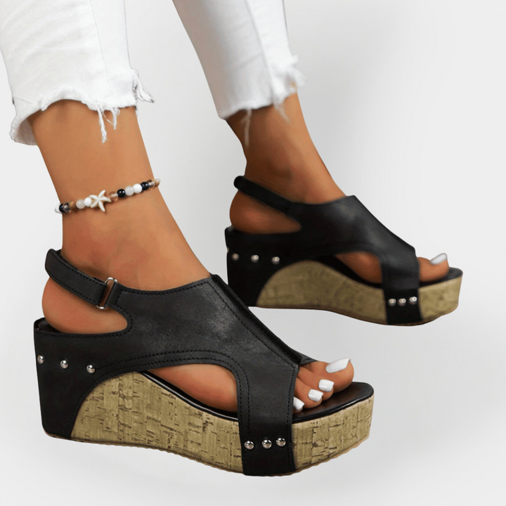 Orthopedic Leather Platforms Liora Lane Boutique