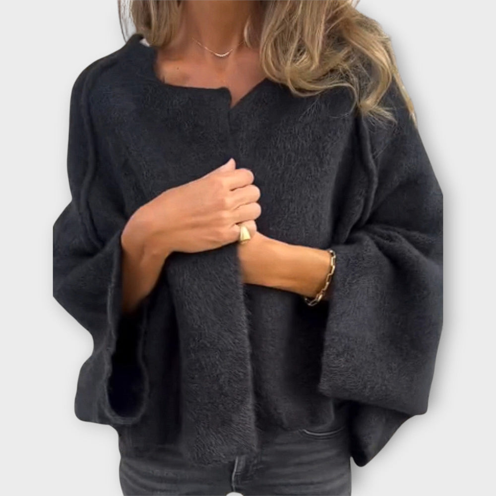 Elegant Cardigan with Minimal Design Liora Lane Boutique