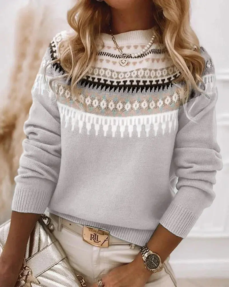 Nordic Charm Knit Sweater Jasmine's Boutique Australia
