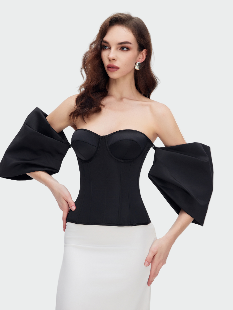 Bellara Statement Sleeve Corset Jasmine's Boutique Australia