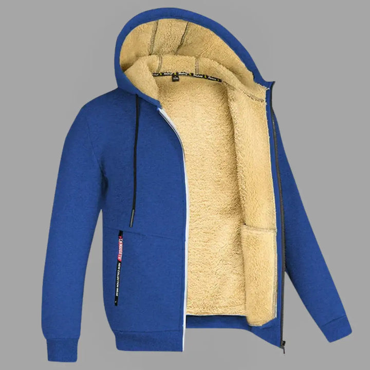 Arctic Navy Sherpa-Lined Hoodie Jasmine's Boutique Australia