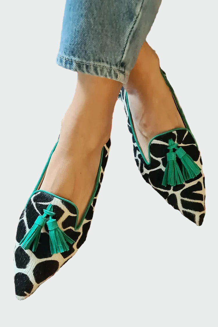 safari chic tassel loafers Jasmine's Boutique Australia