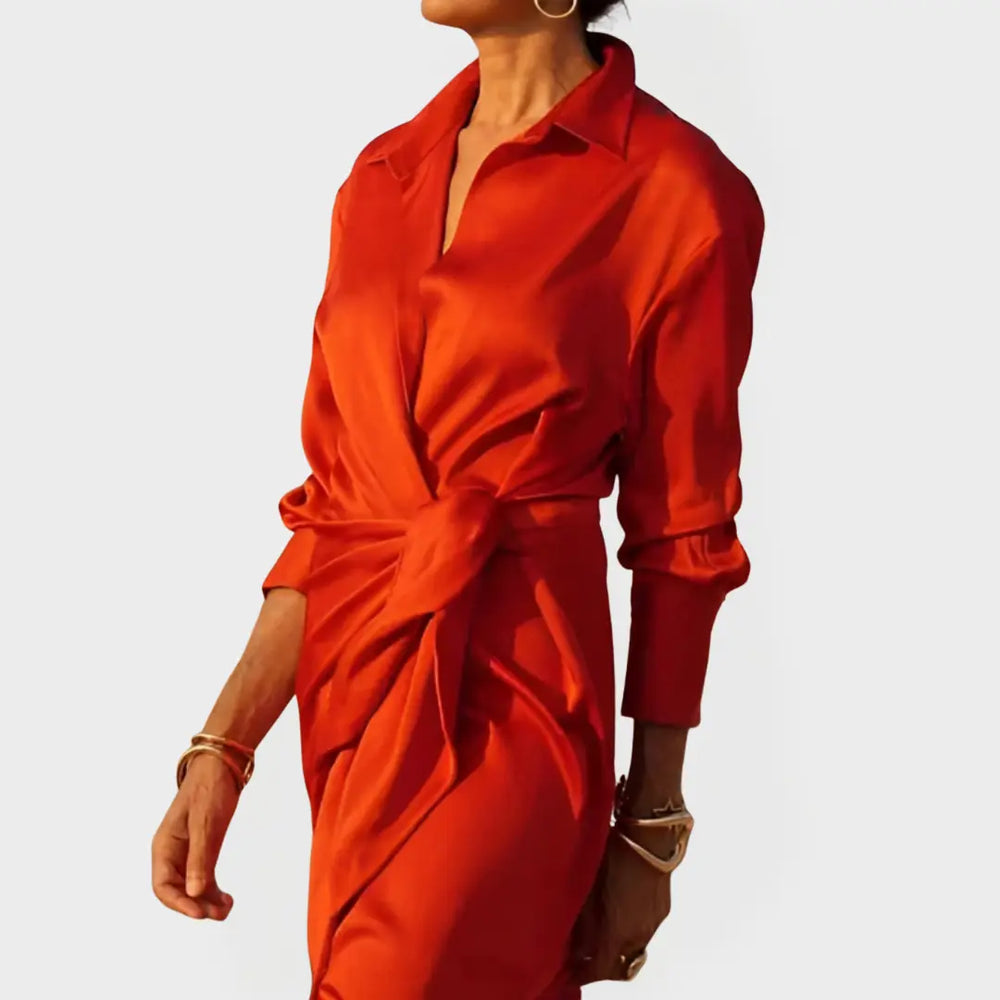 Long Dress for Formal Occasions with Bow Jasmine's Boutique Australia