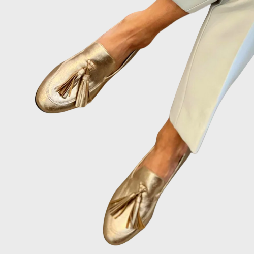 Metallic Tassel Loafers Jasmine's Boutique Australia