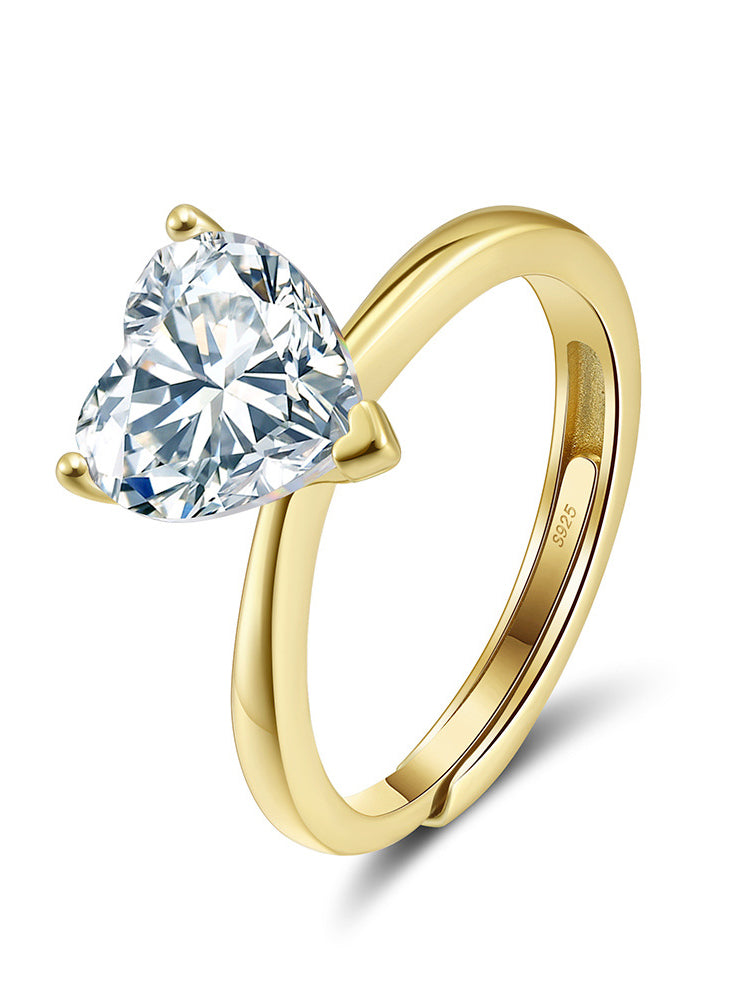 Dusk Is Mine 18 Karat Gold Plated Ring Jasmine's Boutique Australia