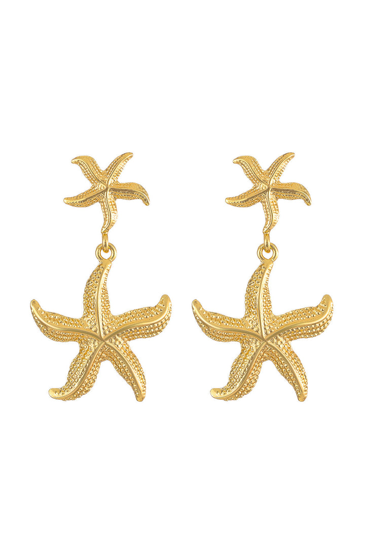 Starfish Dangle Earrings Jasmine's Boutique Australia