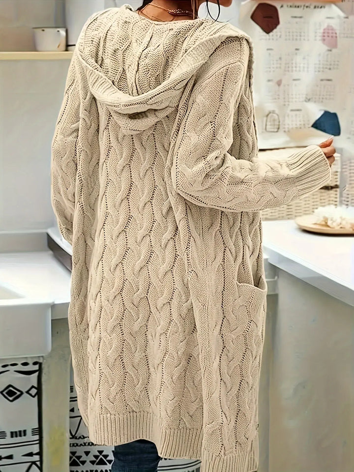 Silver Knit Longline Cardigan Jasmine's Boutique Australia
