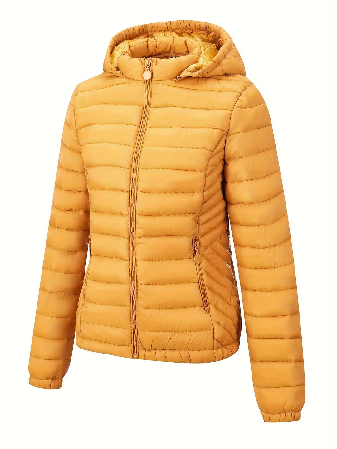 Amber Glow Puffer Jacket Jasmine's Boutique Australia