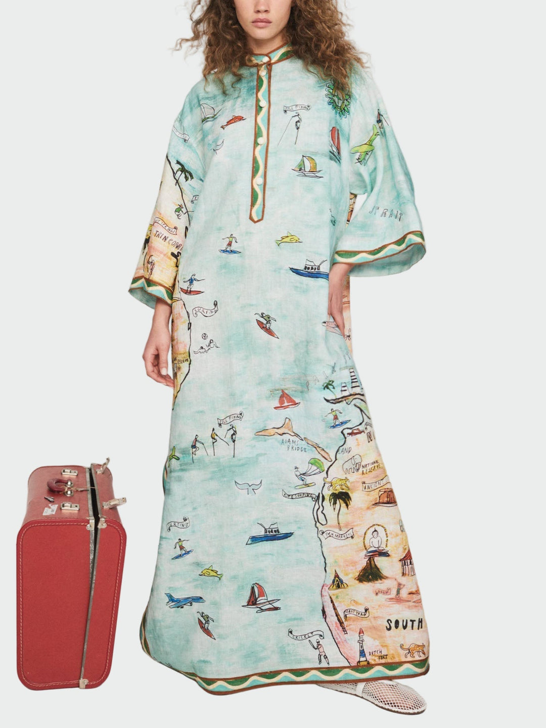 Modern Satin Print Maxi Dress Jasmine's Boutique Australia