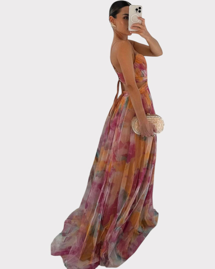 Sunset Bloom Gown Jasmine's Boutique Australia