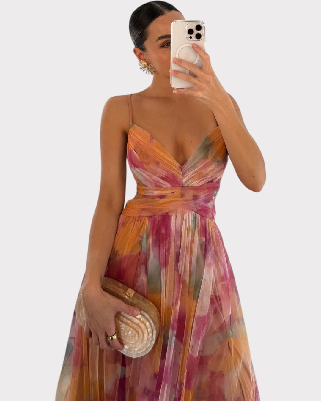 Sunset Bloom Gown Jasmine's Boutique Australia