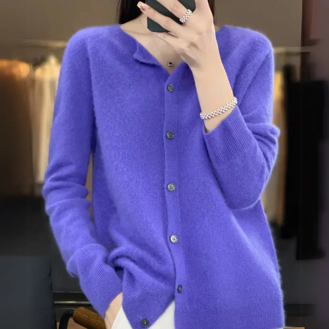 Rose Glow Button Cardigan Jasmine's Boutique Australia