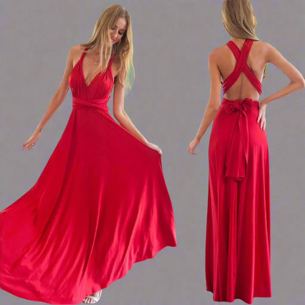 Transformative dress made from exquisite fabric Jasmine's Boutique Australia