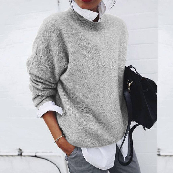 Julie | Cashmere Jumper  Liora Lane Boutique #1752 Collection Grey / UK 20 (3XL) 39.95