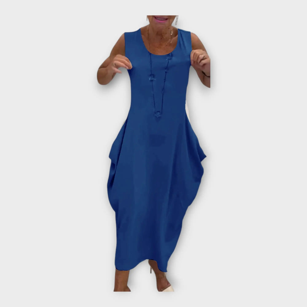 Light dress with a modern silhouette and pockets Jasmine's Boutique Australia