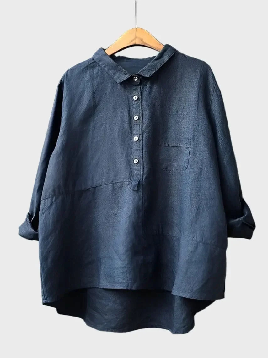 Breeze Linen Shirt Luxe-london.uk