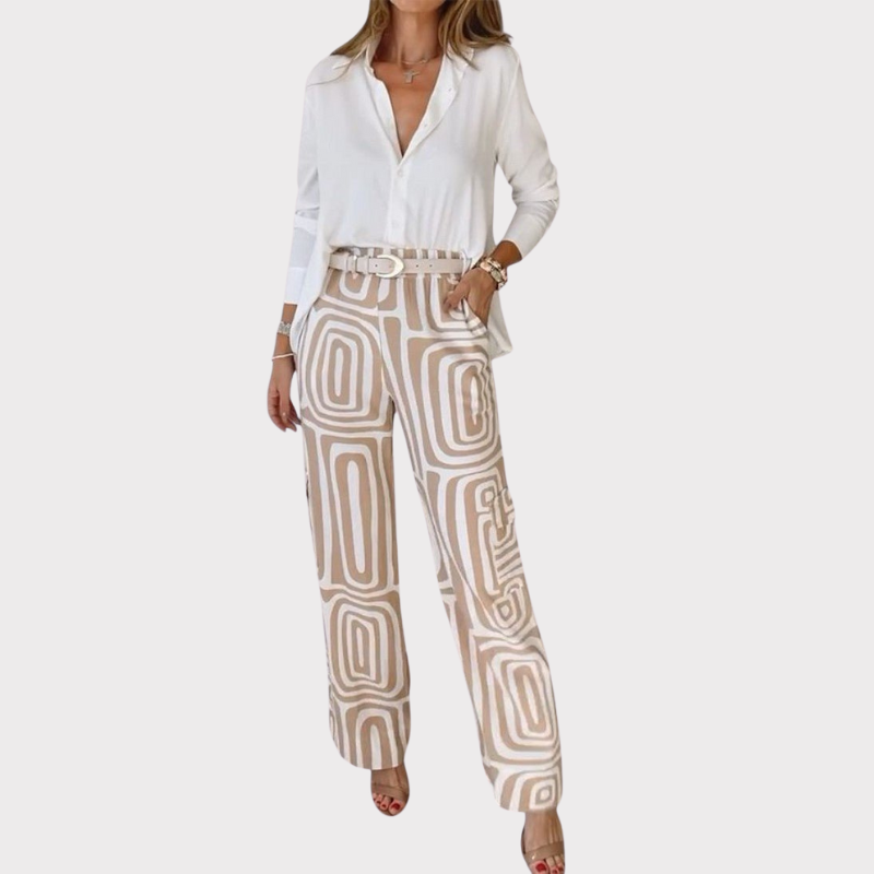Calla | Long-Sleeve Two-Piece Set Liora Lane Boutique
