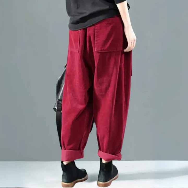 Autumn Corduroy Relaxed Pants Jasmine's Boutique Australia