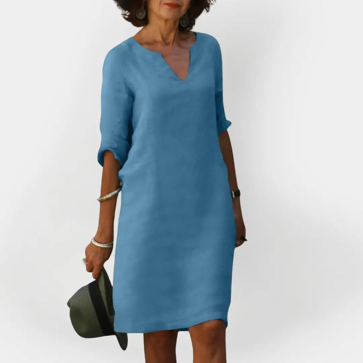 Everyday Dress with V Neckline Jasmine's Boutique Australia