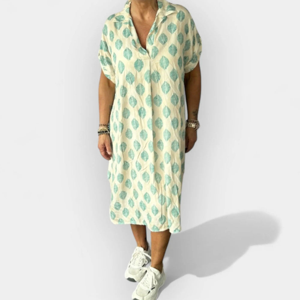 Airy Summer Dress with V-Neck Jasmine's Boutique Australia