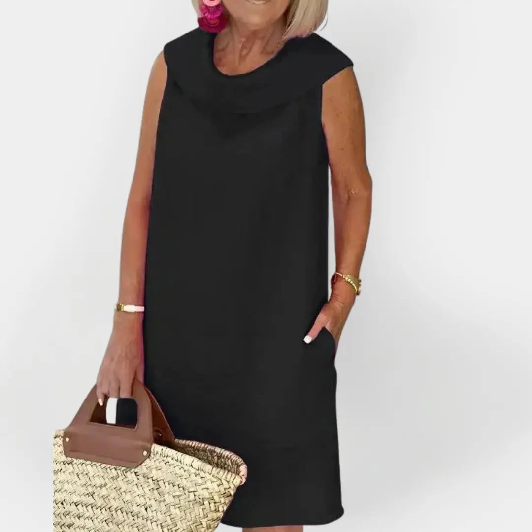 Dress with a Wrap Collar Jasmine's Boutique Australia