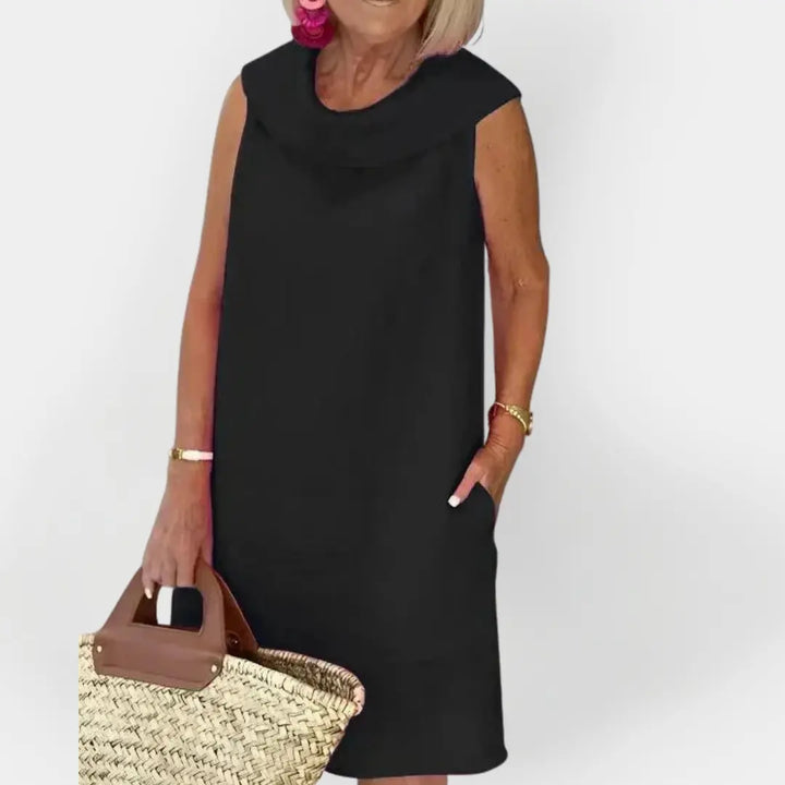 Dress with a Wrap Collar Jasmine's Boutique Australia