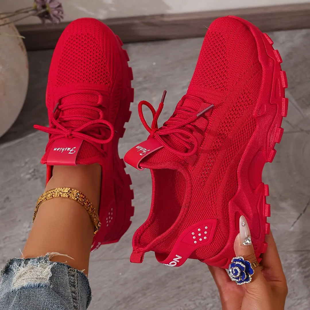 Breathable Knit Running Sneakers Jasmine's Boutique Australia