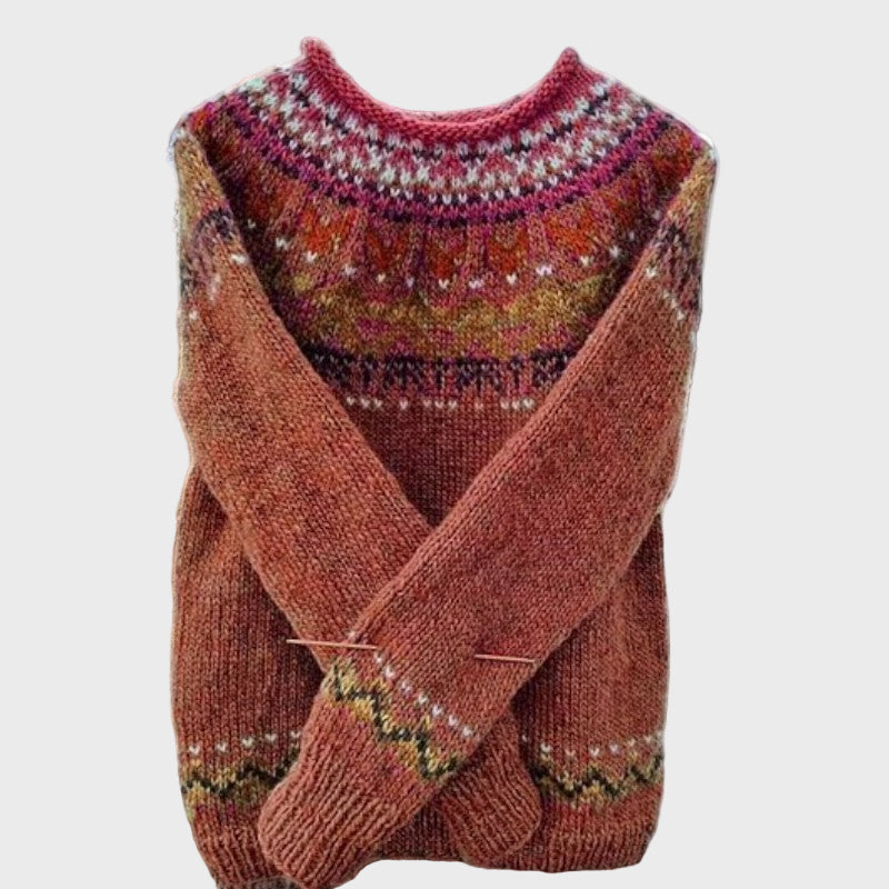 Knitted Retro-Inspired Turtleneck Liora Lane Boutique