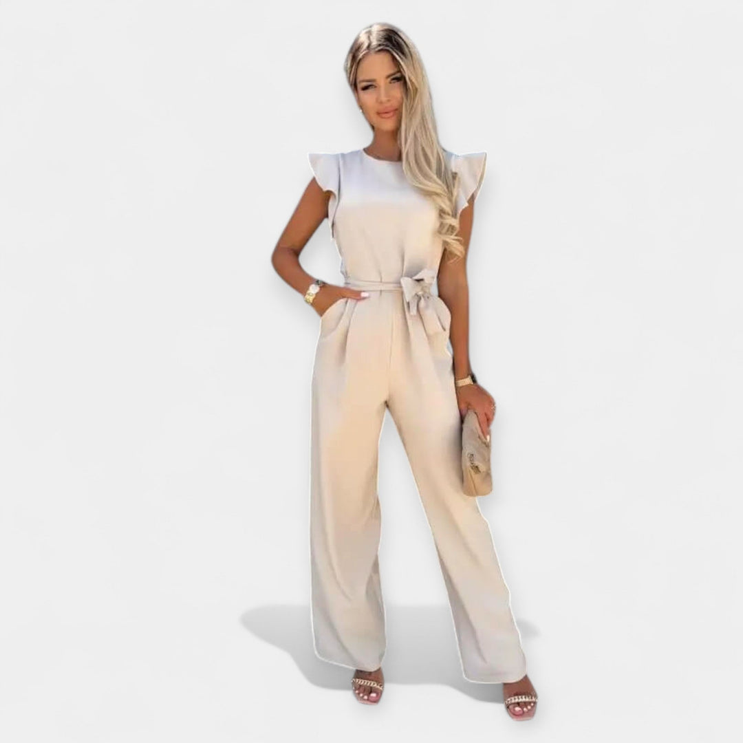 Full-Length Jumpsuit with Butterfly Sleeves Jasmine's Boutique Australia