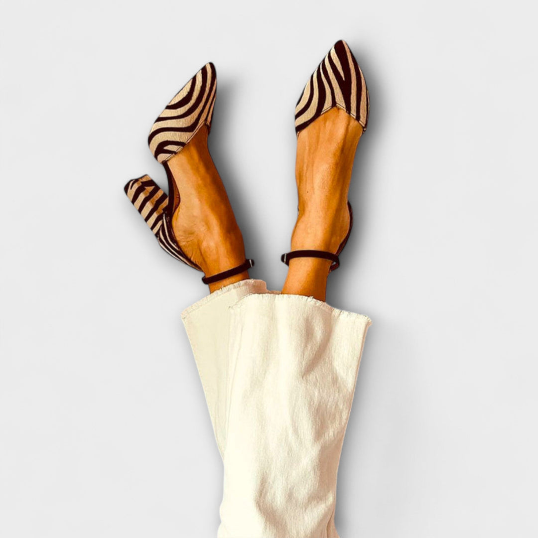 Zebrina – Zebra Print Heels Jasmine's Boutique Australia