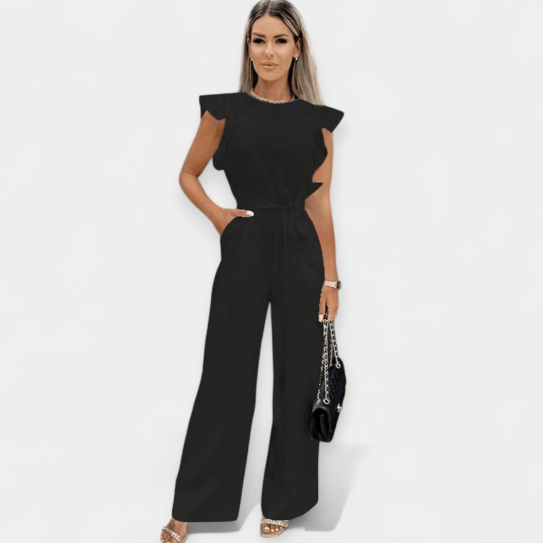 Full-Length Jumpsuit with Butterfly Sleeves Jasmine's Boutique Australia