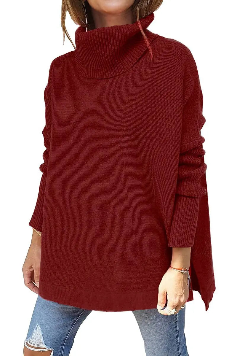 Cozy Oversized Turtleneck Sweater Jasmine's Boutique Australia