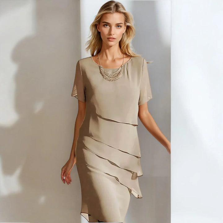 Elegant Chiffon Dress Jasmine's Boutique Australia