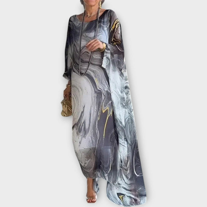 Maxi Kaftan with Sheer Texture Jasmine's Boutique Australia