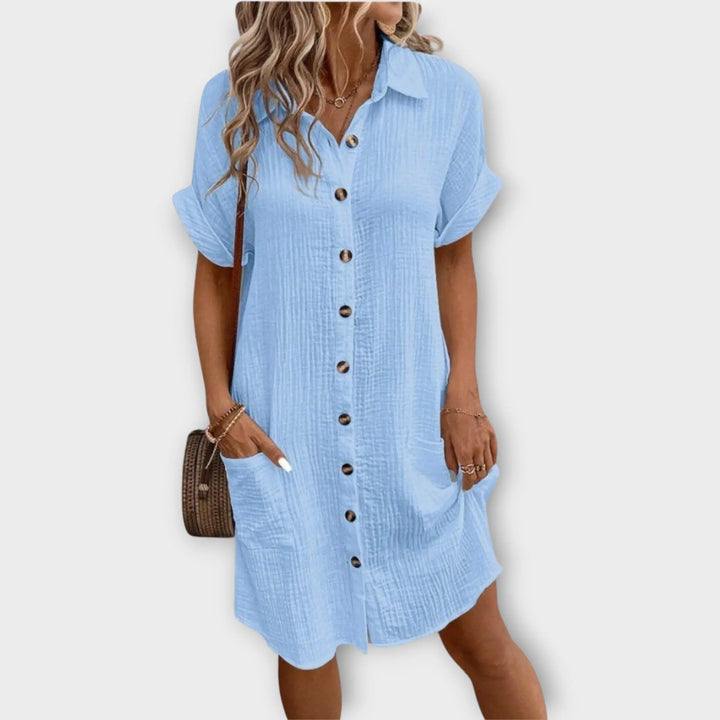 Summer Shirt Dress Jasmine's Boutique Australia