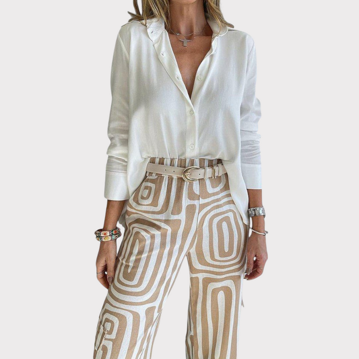 Calla | Long-Sleeve Two-Piece Set Liora Lane Boutique