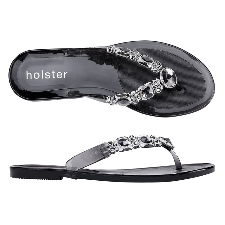 Crystal Wedge Sandals Jasmine's Boutique Australia