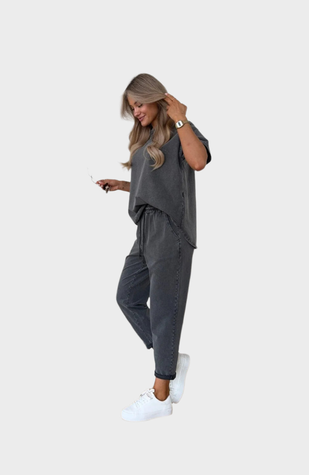 Casual Set with T-Shirt and Jogger Pants Jasmine's Boutique Australia
