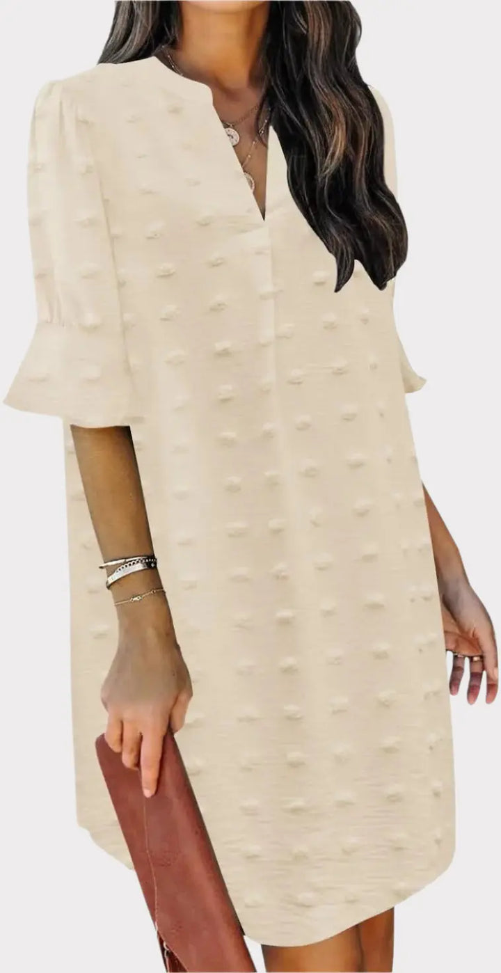 Summer Dresses for Women V Neck Ruffle Short Sleeve Casual Shift Dress Jasmine's Boutique Australia