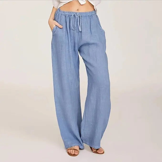 Coastal Breeze Wide-Leg Pants Jasmine's Boutique Australia