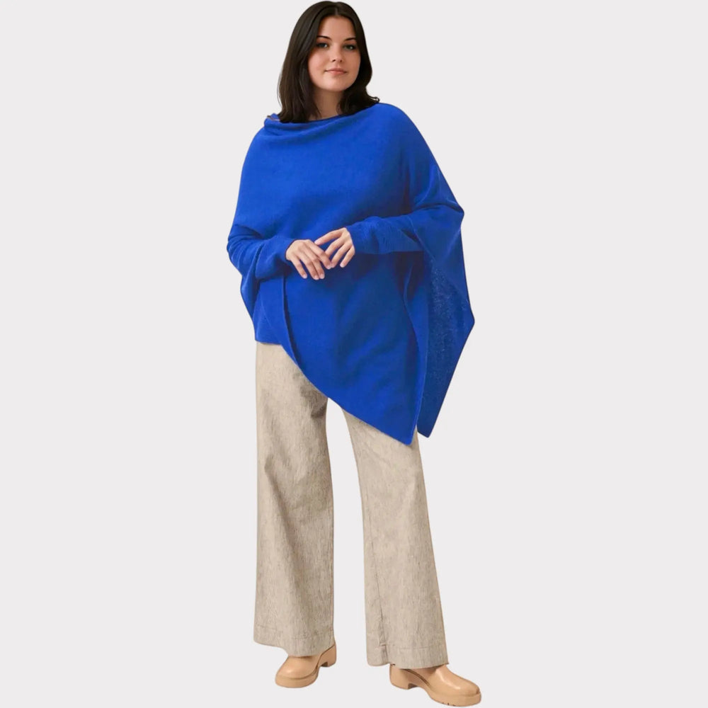 Sapphire Flow Poncho Jasmine's Boutique Australia