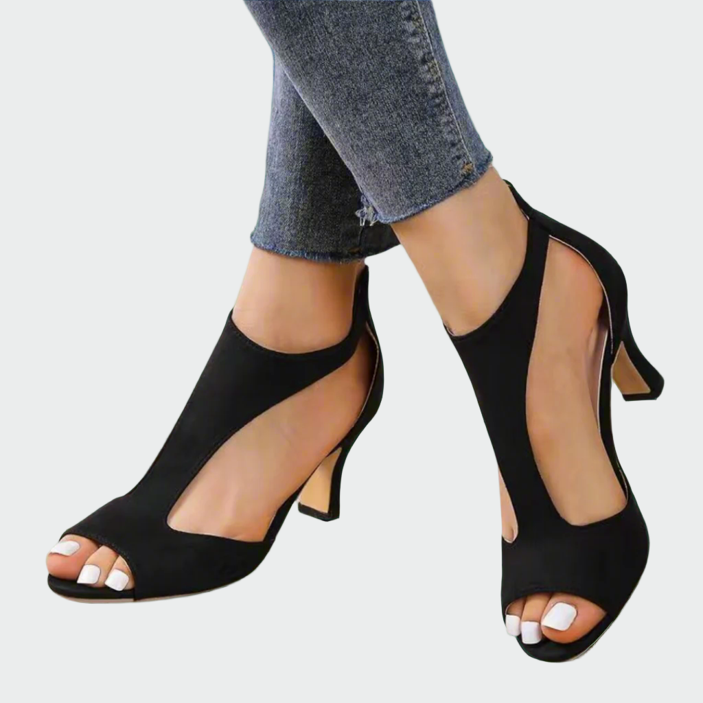 sleek allure cutout heels Jasmine's Boutique Australia